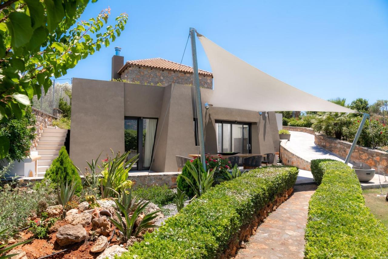 Lithari Luxury Villa With Private Pool, Your Perfect Retreat, Crete Ágios Nikólaos Eksteriør bilde