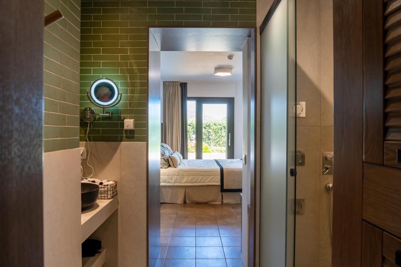Lithari Luxury Villa With Private Pool, Your Perfect Retreat, Crete Ágios Nikólaos Eksteriør bilde