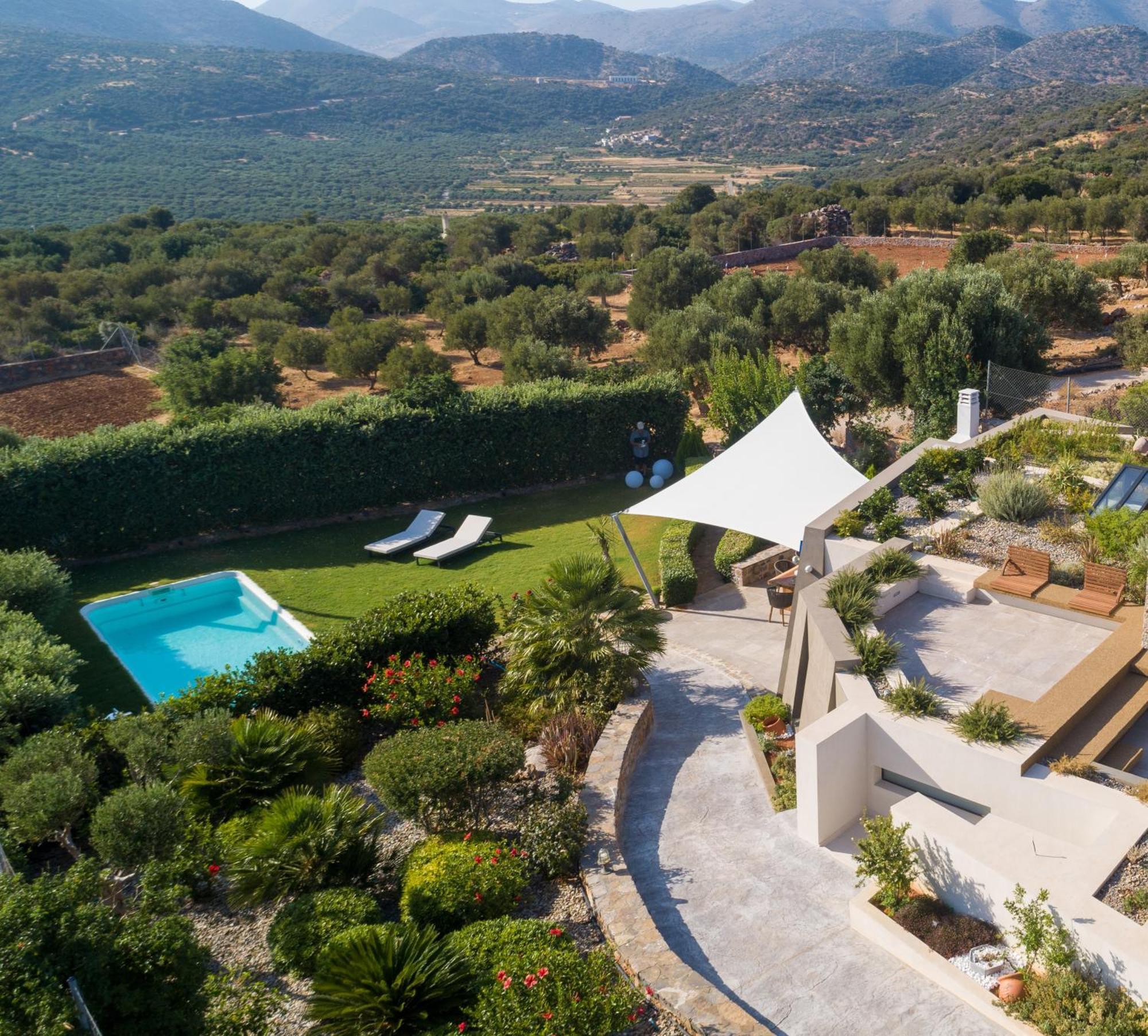 Lithari Luxury Villa With Private Pool, Your Perfect Retreat, Crete Ágios Nikólaos Eksteriør bilde