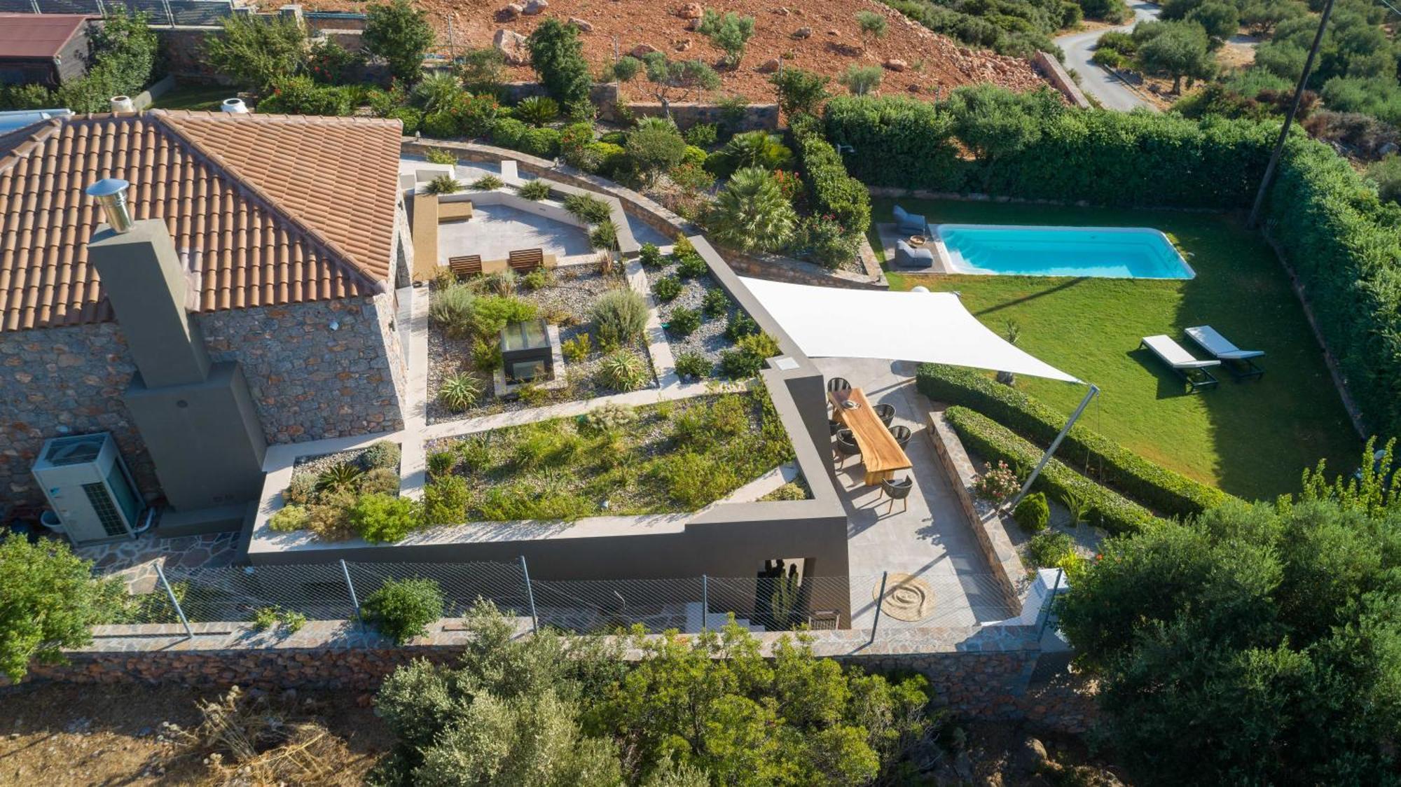Lithari Luxury Villa With Private Pool, Your Perfect Retreat, Crete Ágios Nikólaos Eksteriør bilde